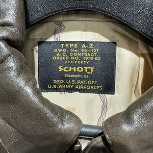 Schory Men’s Leather Bomber Jacket